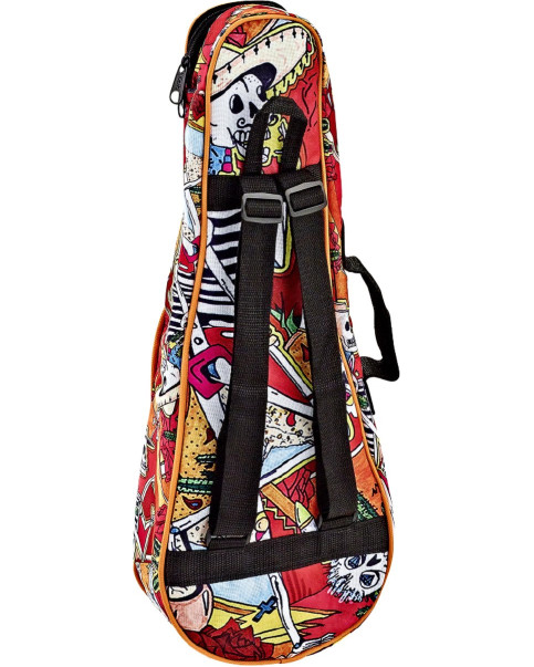 KEIKI Designer Series Soprano Ukulele Bag - El Muerto