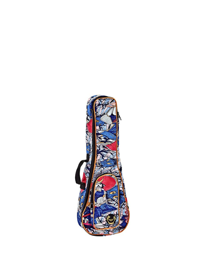 KEIKI Designer Series Concert Ukulele Bag - Samurai