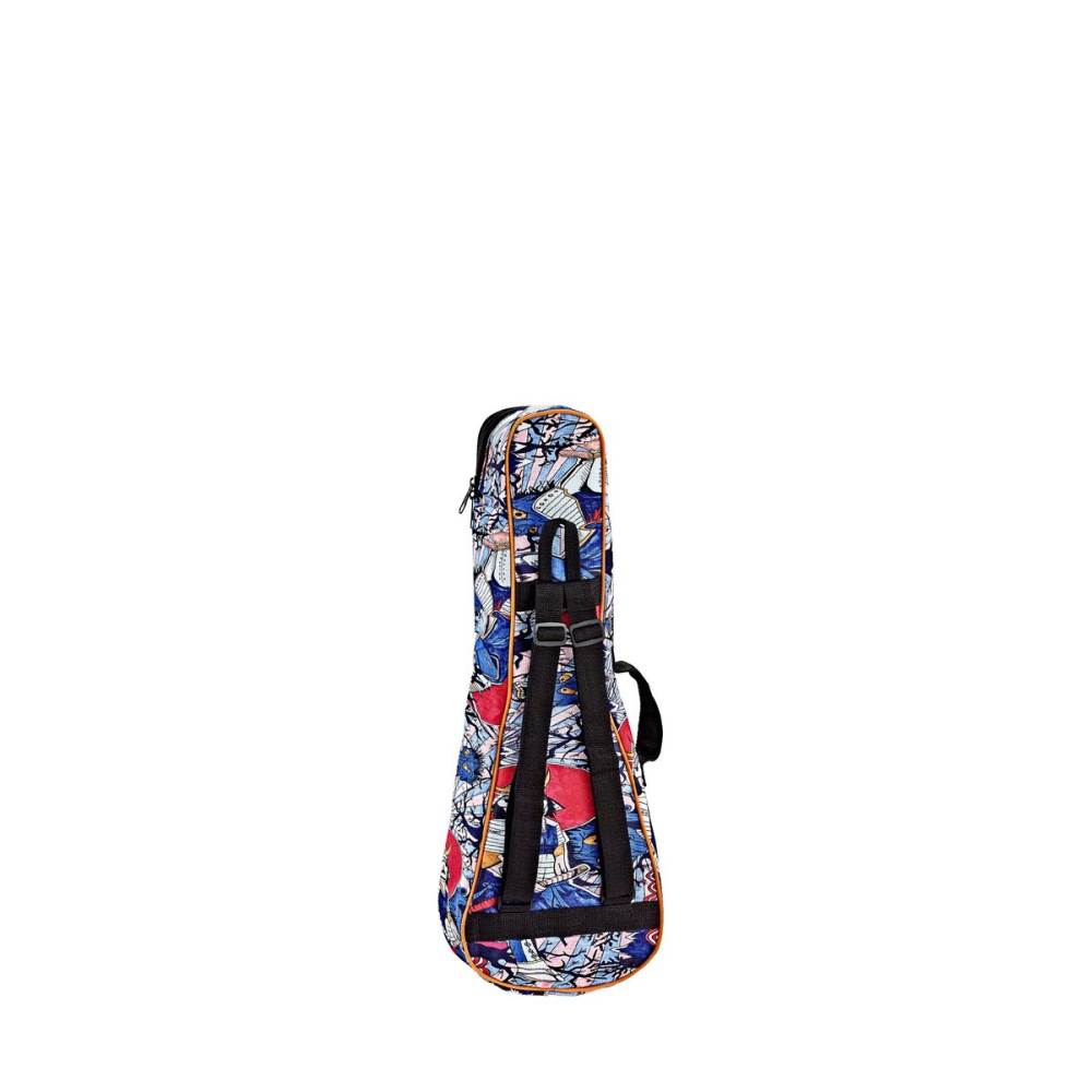 KEIKI Designer Series Concert Ukulele Bag - Samurai