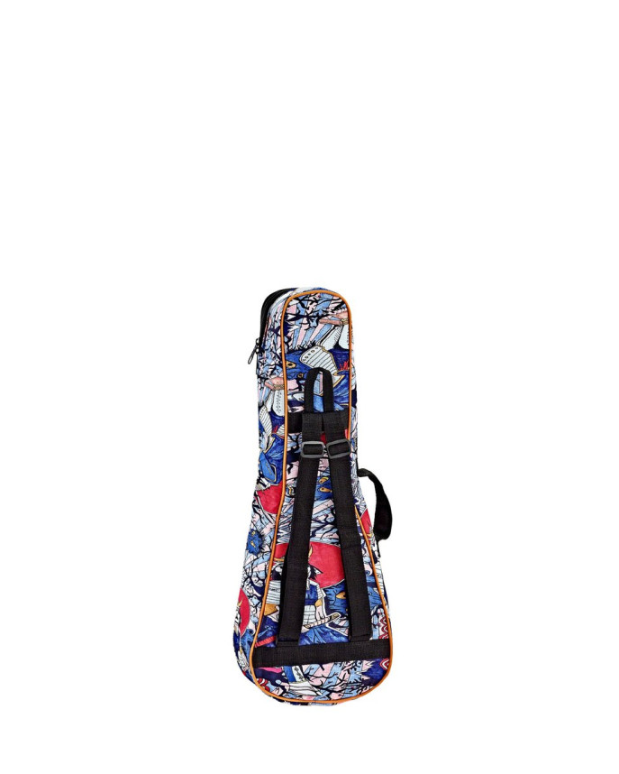 KEIKI Designer Series Concert Ukulele Bag - Samurai
