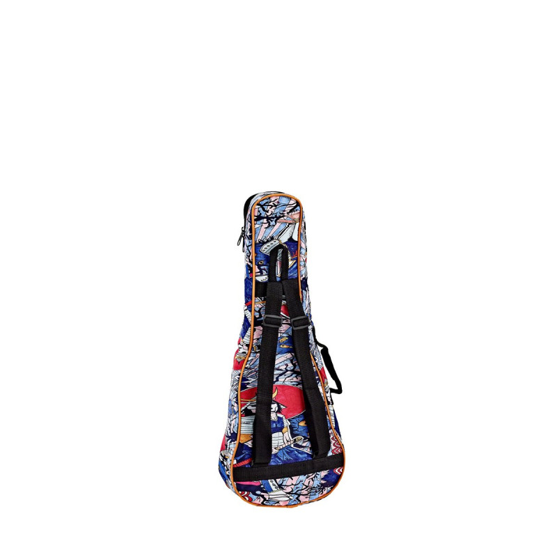 KEIKI Designer Series Tenor Ukulele Bag - Samurai