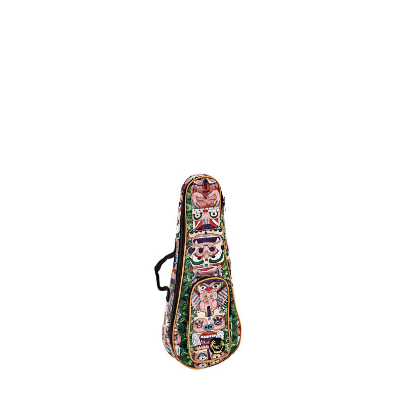 KEIKI Designer Series Soprano Ukulele Bag - Totem