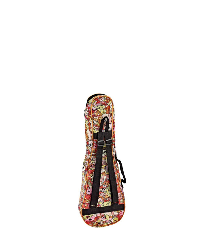 KEIKI Designer Series Concert Ukulele Bag - Voodoo Puppet