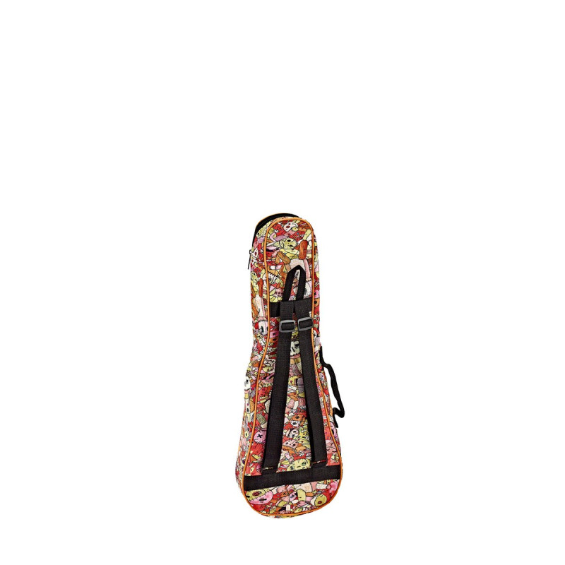 KEIKI Designer Series Concert Ukulele Bag - Voodoo Puppet