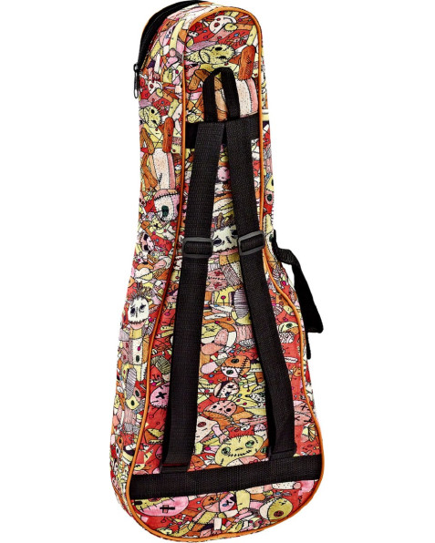 KEIKI Designer Series Tenor Ukulele Bag - Voodoo Puppet
