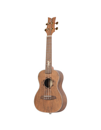 Ortega LIZARD-CC-GBL Lizard Series Concert Ukulele 4 String Lefty - Paldao Natural + Bag