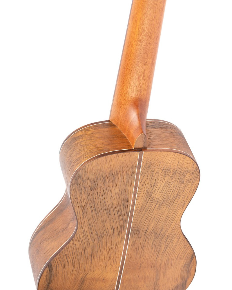 Ortega LIZARD-CC-GBL Lizard Series Concert Ukulele 4 String Lefty - Paldao Natural + Bag