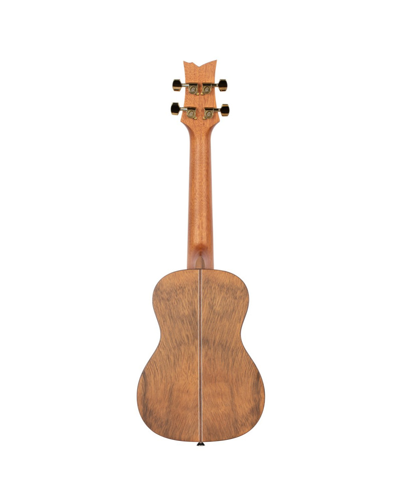 Ortega LIZARD-CC-GBL Lizard Series Concert Ukulele 4 String Lefty - Paldao Natural + Bag