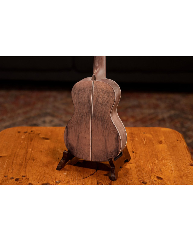 Ortega LIZARD-CC-GBL Lizard Series Concert Ukulele 4 String Lefty - Paldao Natural + Bag