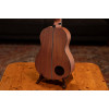Ortega LIZZY-BS-GB-L Lizard Series Short Scale Uke Bass 4 String Lefty - Acacia Natural + Bag