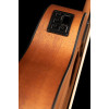 Ortega LIZZY-BSFL-GB Lizard Series Short Scale Fretless Uke Bass 4 String - Mahogany Natural + Bag