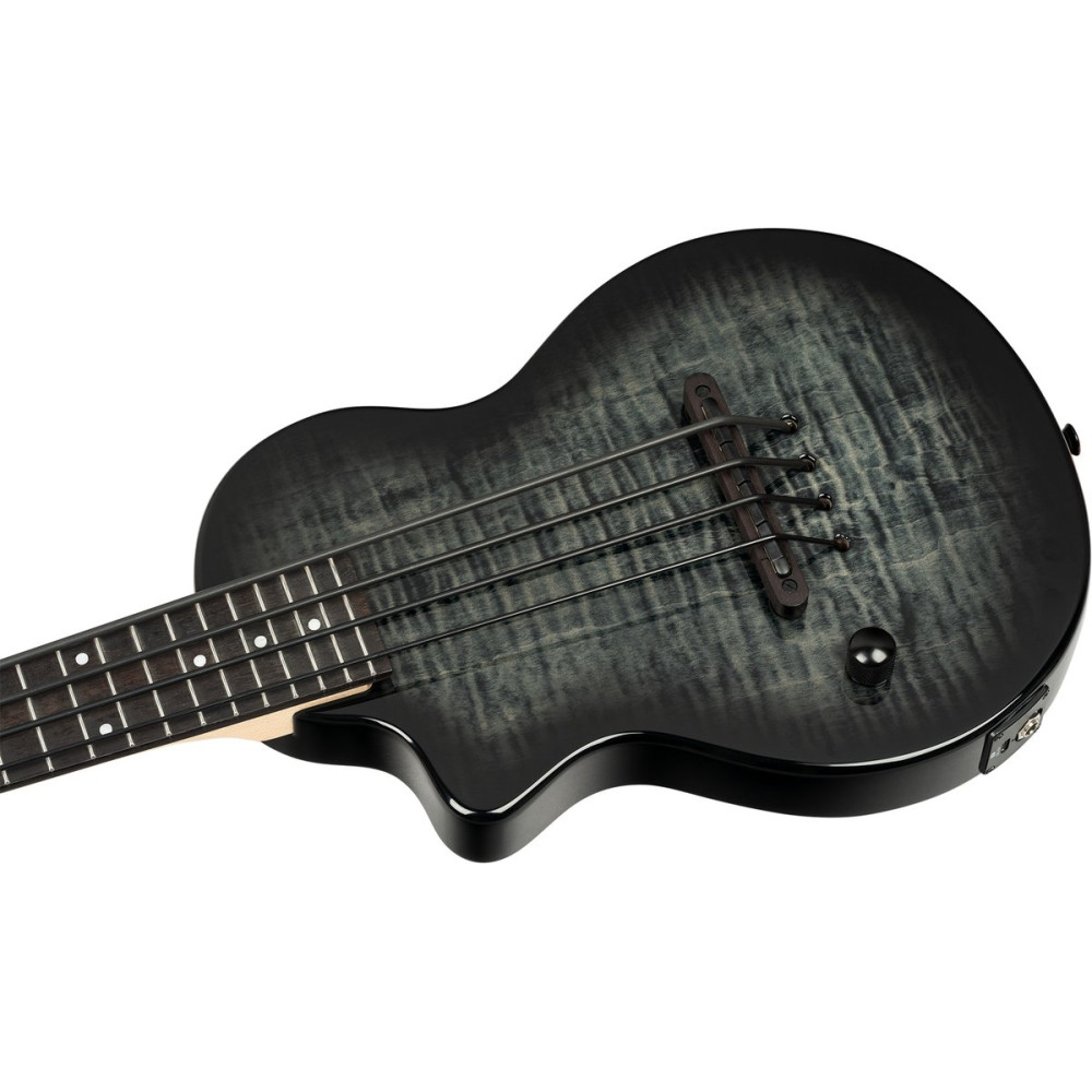 Ortega NEO-BS-TGB-L Neo Series Ukulele Bass 4-String  Lefty + Gig Bag