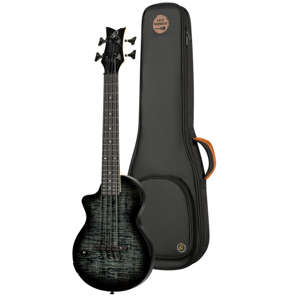 Ortega NEO-BS-TGB-L Neo Series Ukulele Bass 4-String  Lefty + Gig Bag