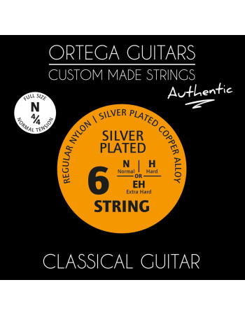 Ortega NYA44N Custom Made Strings Authentic 4/4 Scale - Classical Guitar 6 String