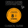 Ortega NYP8 Custom Made Strings Pro - Classical Guitar 8 String