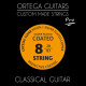 Ortega NYP8 Custom Made Strings Pro - Classical Guitar 8 String