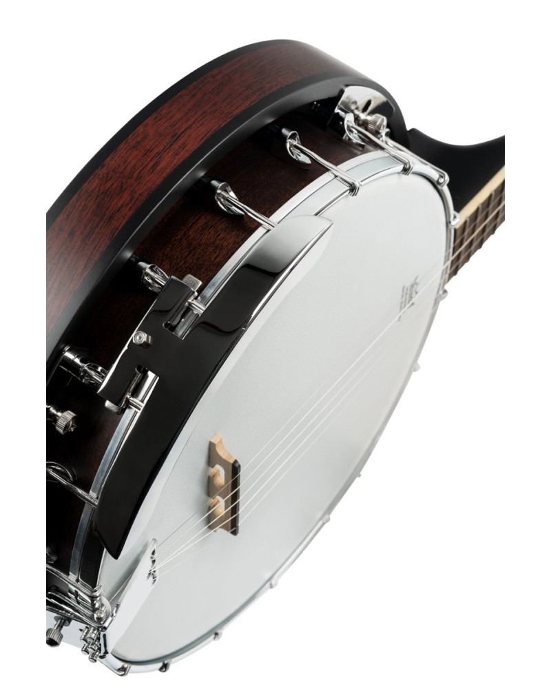 Ortega OBJ150-WB Americana Series Banjo 5 String - Mahogany Satin Whiskey Burst
