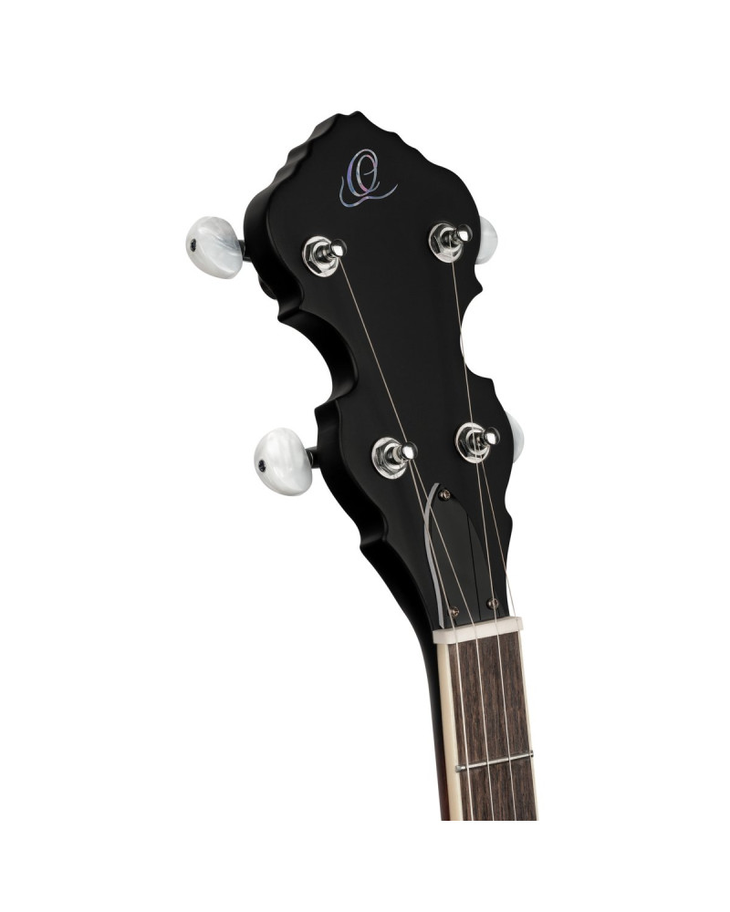 Ortega OBJ150-WB Americana Series Banjo 5 String - Mahogany Satin Whiskey Burst