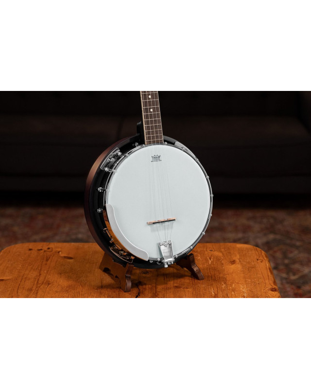 Ortega OBJ150-WB Americana Series Banjo 5 String - Mahogany Satin Whiskey Burst