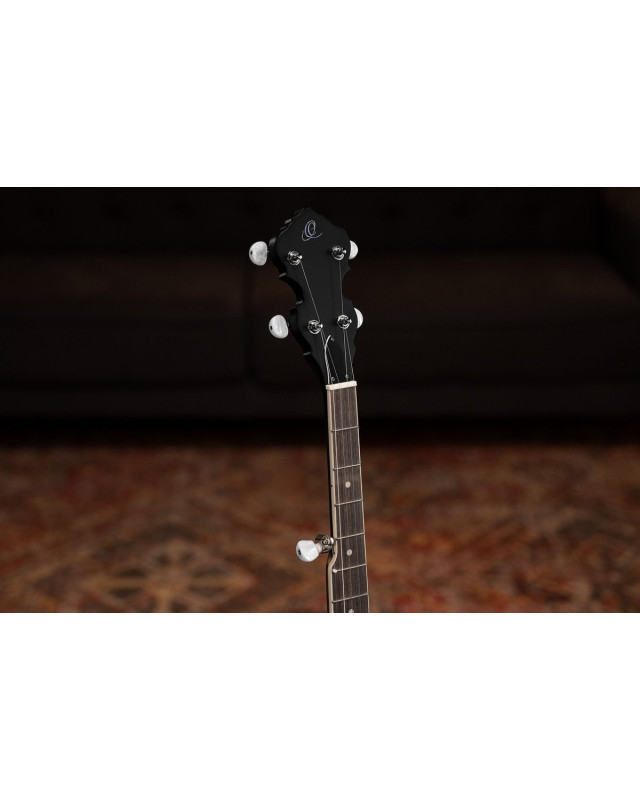 Ortega OBJ150-WB Americana Series Banjo 5 String - Mahogany Satin Whiskey Burst
