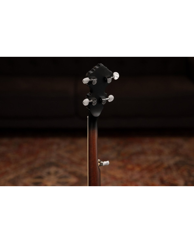 Ortega OBJ150-WB Americana Series Banjo 5 String - Mahogany Satin Whiskey Burst