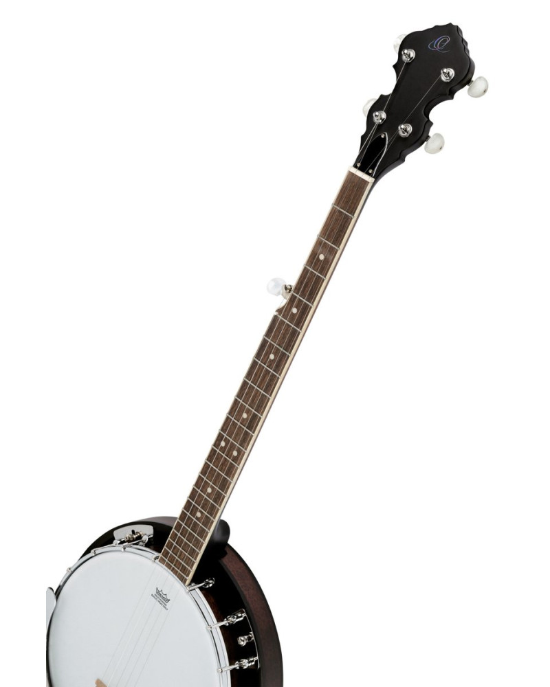 Ortega OBJ150-WB Americana Series Banjo 5 String - Mahogany Satin Whiskey Burst
