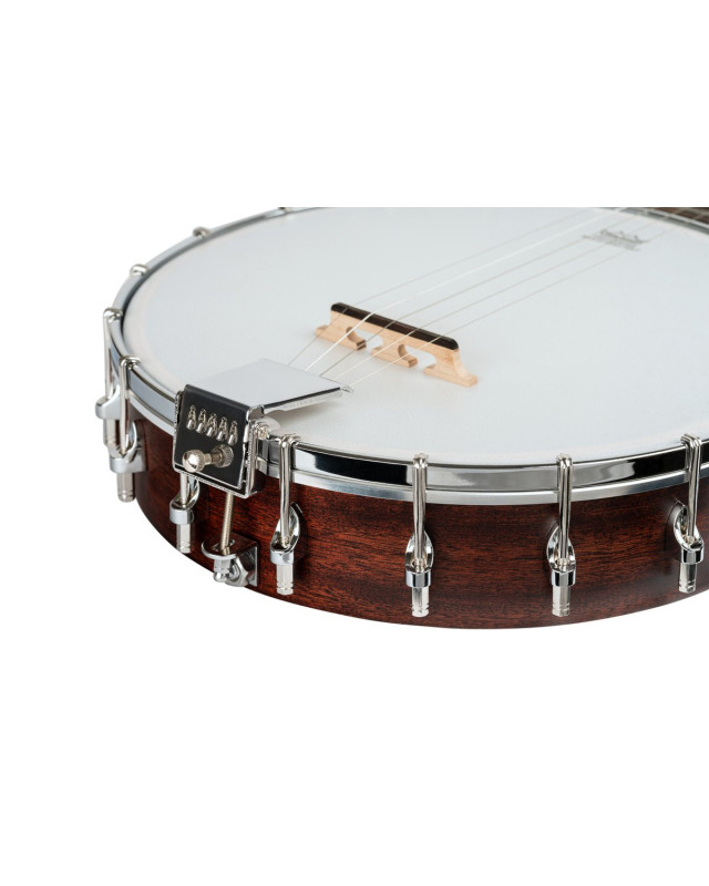 Ortega OBJ150OP-WB Americana Series Banjo 5 String - Open Back / Mahogany Satin Whiskey Burst