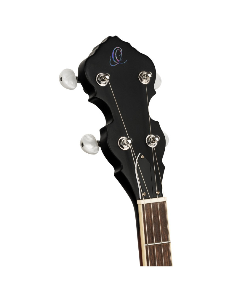 Ortega OBJ150OP-WB Americana Series Banjo 5 String - Open Back / Mahogany Satin Whiskey Burst