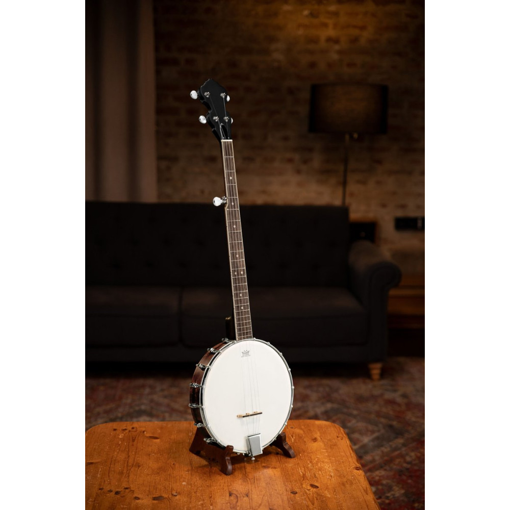 Ortega OBJ150OP-WB Americana Series Banjo 5 String - Open Back / Mahogany Satin Whiskey Burst