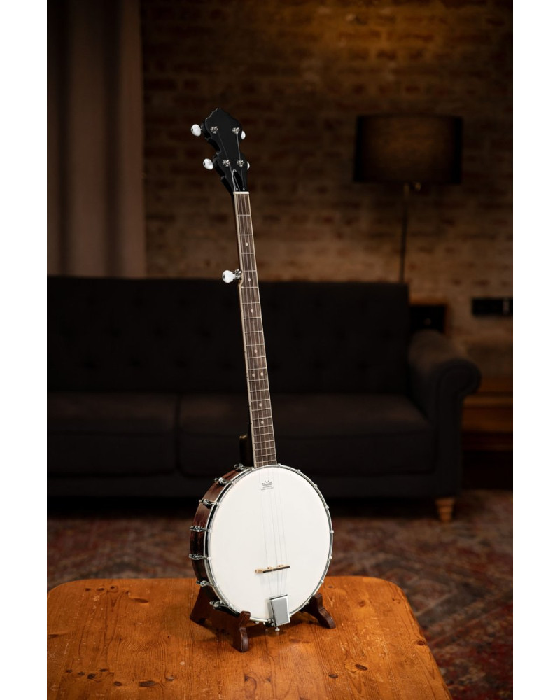 Ortega OBJ150OP-WB Americana Series Banjo 5 String - Open Back / Mahogany Satin Whiskey Burst