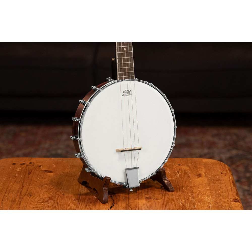 Ortega OBJ150OP-WB Americana Series Banjo 5 String - Open Back / Mahogany Satin Whiskey Burst