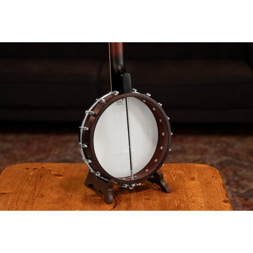 Ortega OBJ150OP-WB Americana Series Banjo 5 String - Open Back / Mahogany Satin Whiskey Burst