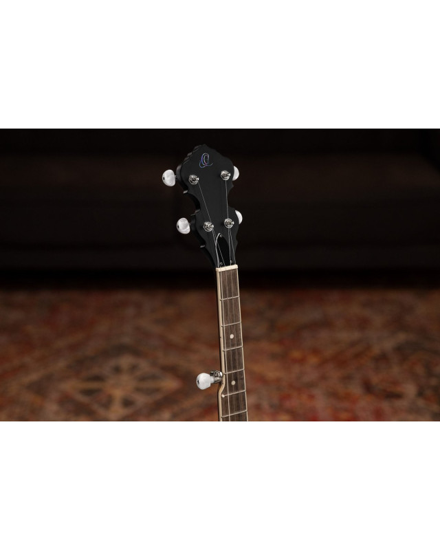 Ortega OBJ150OP-WB Americana Series Banjo 5 String - Open Back / Mahogany Satin Whiskey Burst