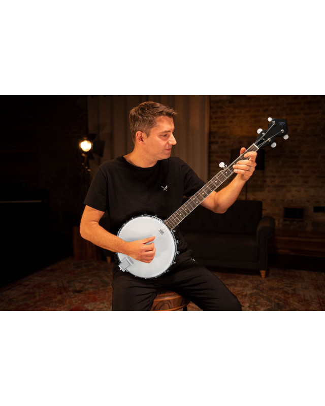 Ortega OBJ150OP-WB Americana Series Banjo 5 String - Open Back / Mahogany Satin Whiskey Burst