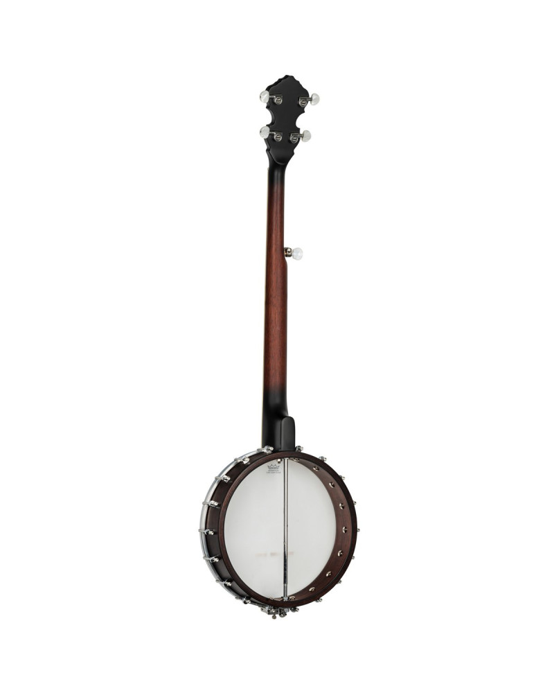 Ortega OBJ150OP-WB Americana Series Banjo 5 String - Open Back / Mahogany Satin Whiskey Burst