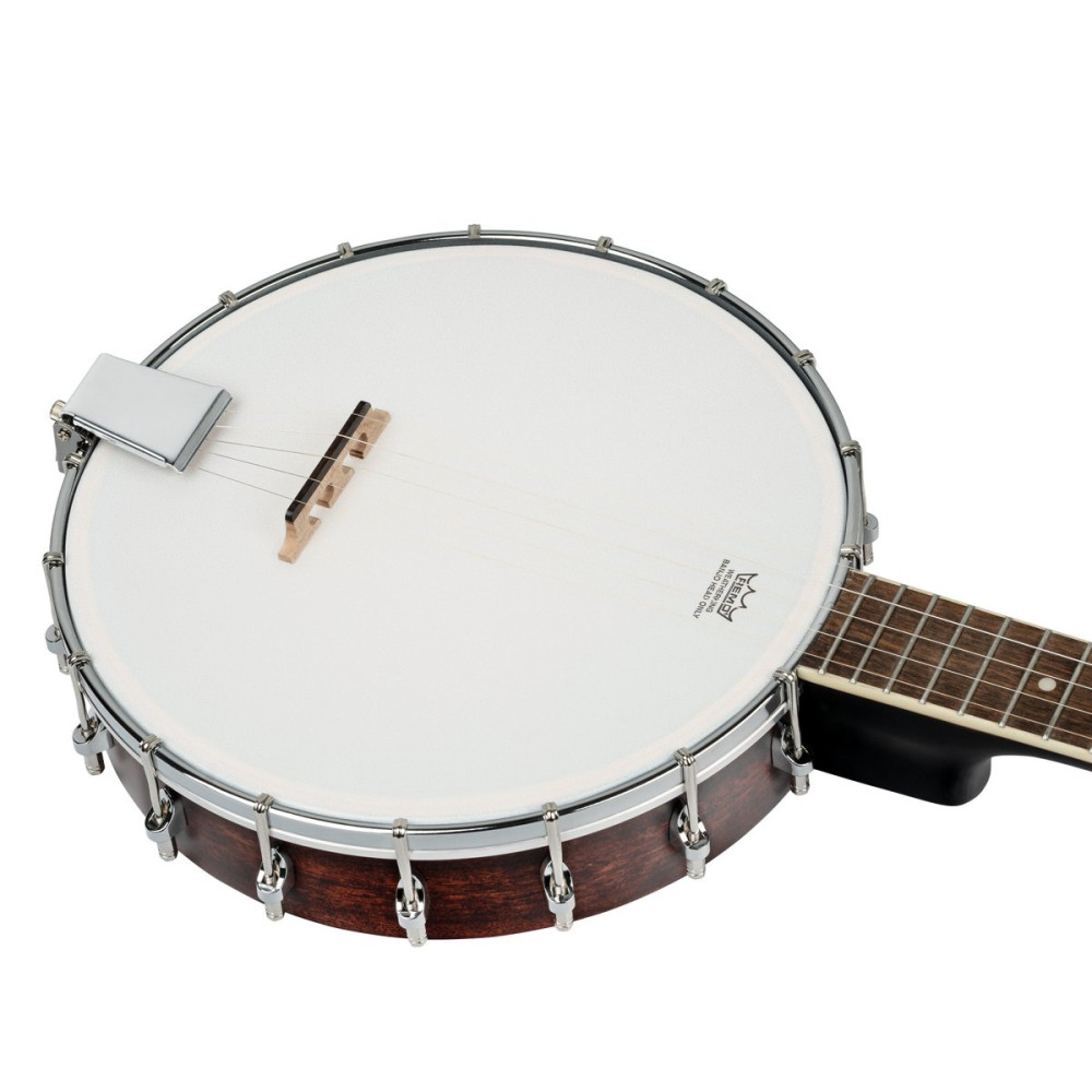 Ortega OBJ150OP-WB Americana Series Banjo 5 String - Open Back / Mahogany Satin Whiskey Burst