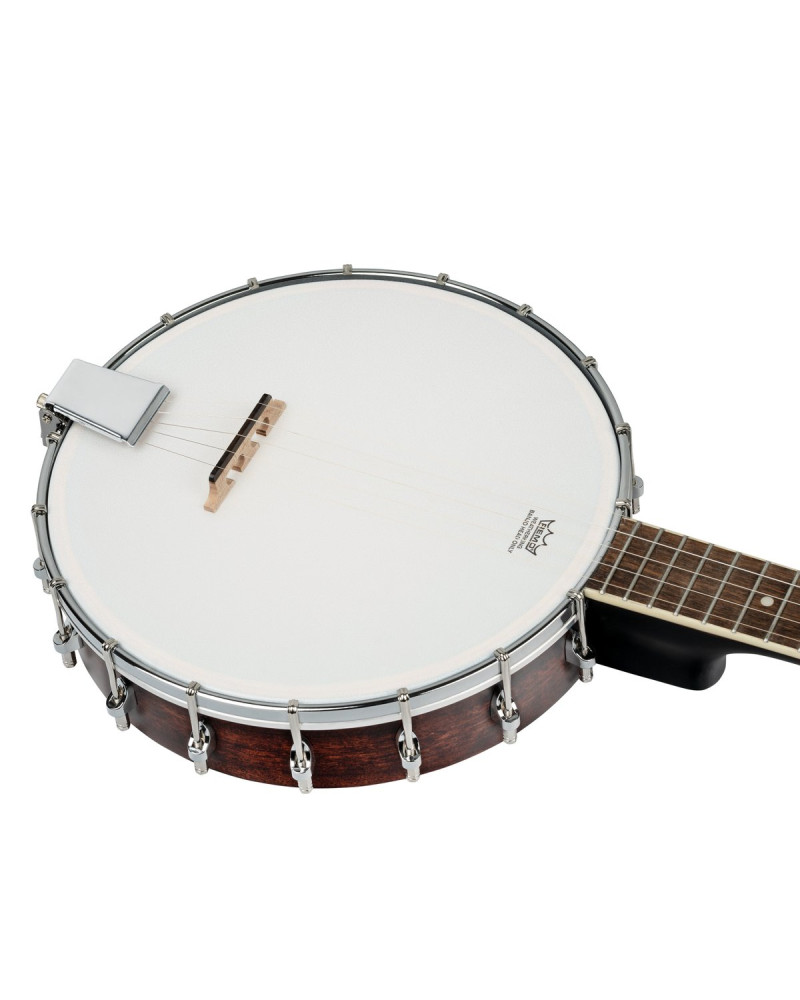 Ortega OBJ150OP-WB Americana Series Banjo 5 String - Open Back / Mahogany Satin Whiskey Burst