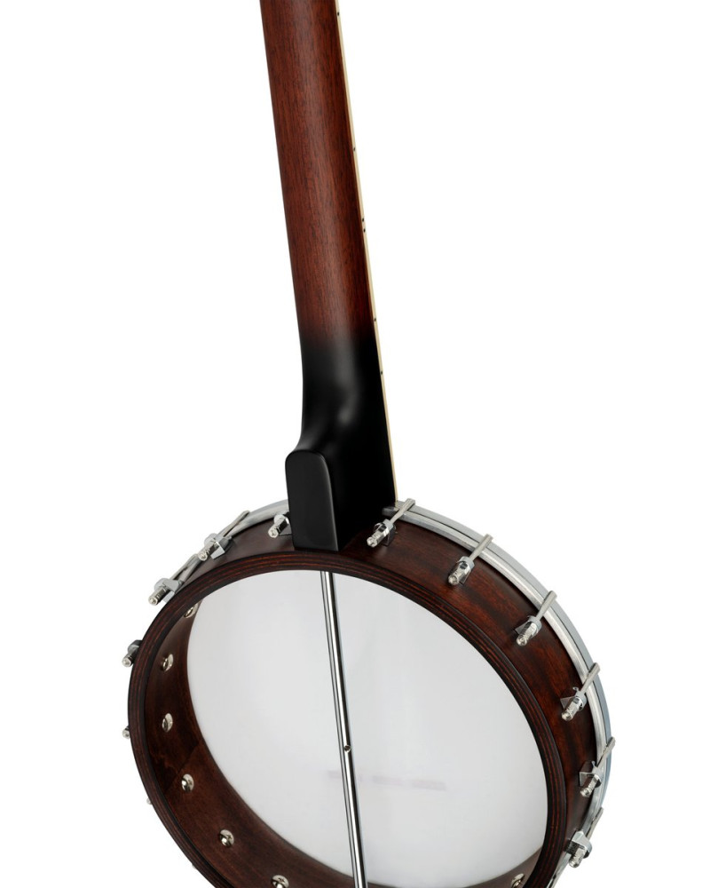 Ortega OBJ150OP-WB Americana Series Banjo 5 String - Open Back / Mahogany Satin Whiskey Burst