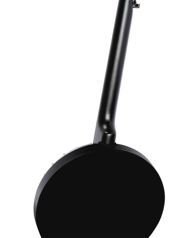 Ortega OBJ250-SBK Raven Series Banjo 5 String - Mahogany Black + Bag