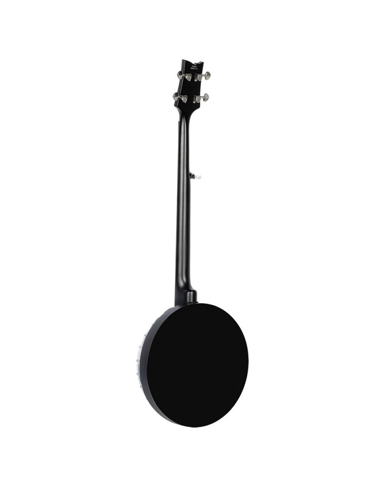 Ortega OBJ250-SBK Raven Series Banjo 5 String - Mahogany Black + Bag
