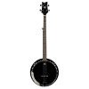 Ortega OBJ250-SBK Raven Series Banjo 5 String - Mahogany Black + Bag