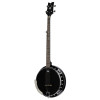 Ortega OBJ250-SBK Raven Series Banjo 5 String - Mahogany Black + Bag