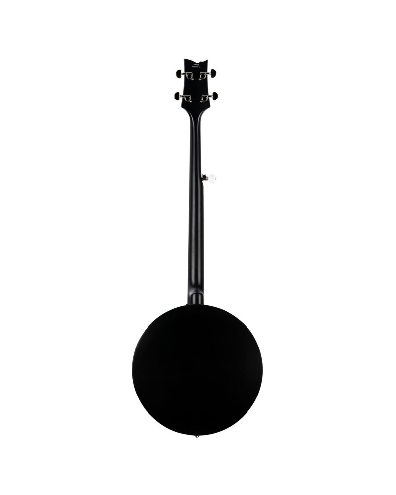 Ortega OBJ250-SBK Raven Series Banjo 5 String - Mahogany Black + Bag