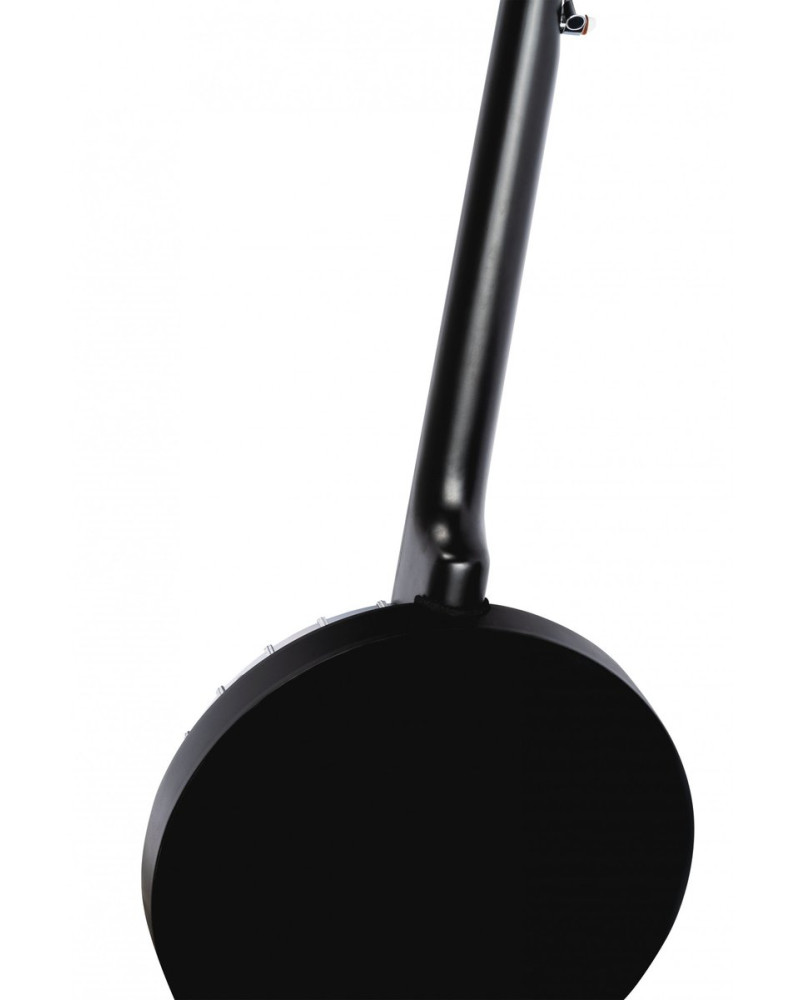 Ortega OBJ250-SBK Raven Series Banjo 5 String - Mahogany Black + Bag