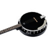 Ortega OBJ250-SBK Raven Series Banjo 5 String - Mahogany Black + Bag