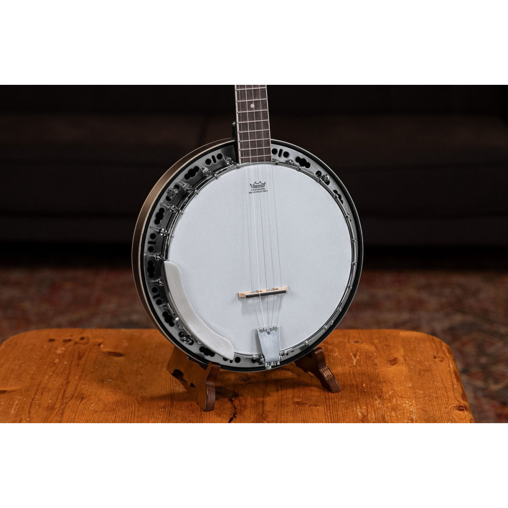 Ortega OBJ300-WB Americana Series Banjo 5 String - Open Back / Mahogany Satin Whiskey Burst