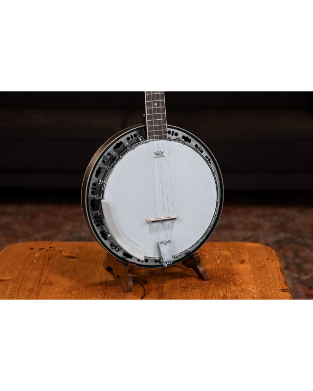 Ortega OBJ300-WB Americana Series Banjo 5 String - Open Back / Mahogany Satin Whiskey Burst