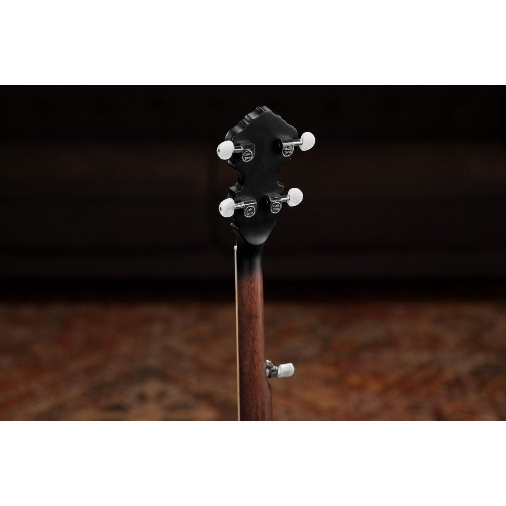 Ortega OBJ300-WB Americana Series Banjo 5 String - Open Back / Mahogany Satin Whiskey Burst