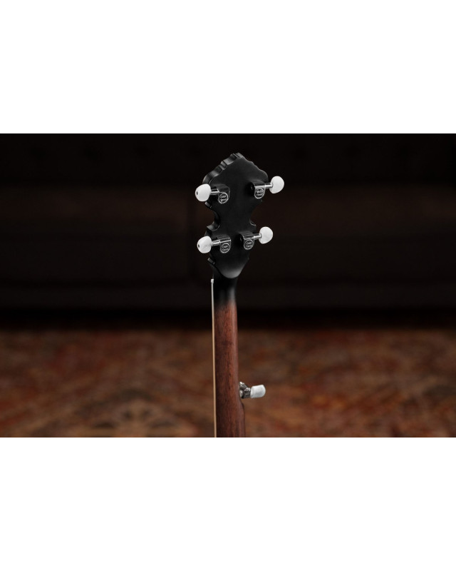 Ortega OBJ300-WB Americana Series Banjo 5 String - Open Back / Mahogany Satin Whiskey Burst