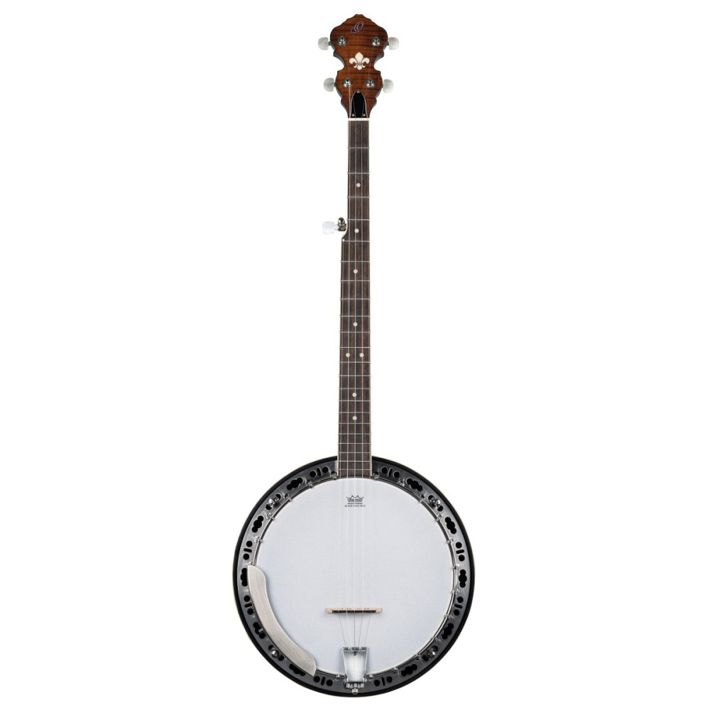 Ortega OBJ300-WB Americana Series Banjo 5 String - Open Back / Mahogany Satin Whiskey Burst